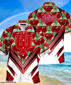Indiana Hoosiers Summer Beach Hawaiian Shirt - Ideal For Sports Fans 