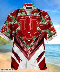 Indiana Hoosiers Summer Beach Hawaiian Shirt - Ideal For Sports Fans