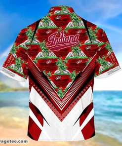 Indiana Hoosiers Summer Beach Hawaiian Shirt - Ideal For Sports Fans