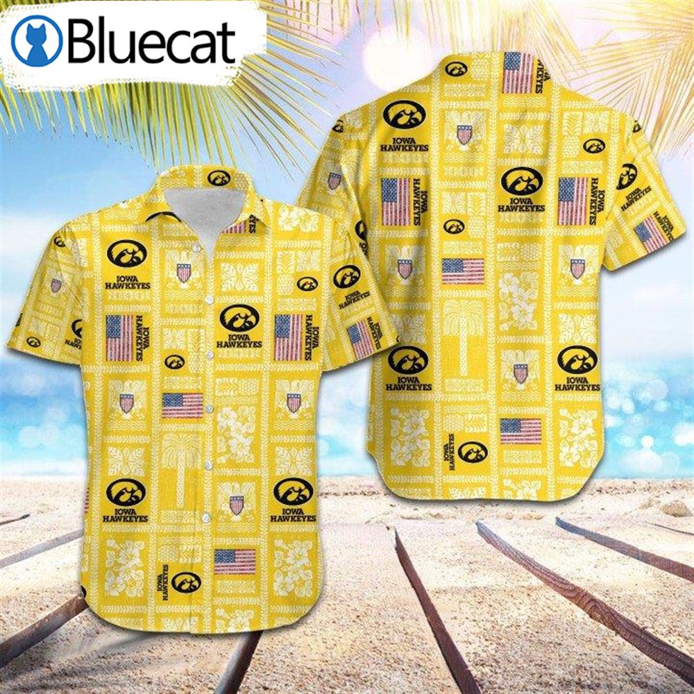 Iowa Hawkeyes Commemorative Summer Hawaiian Shirt - Perfect for Fans