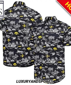 Iowa Hawkeyes Hawaiian Shirt - Custom Island Design For Fans