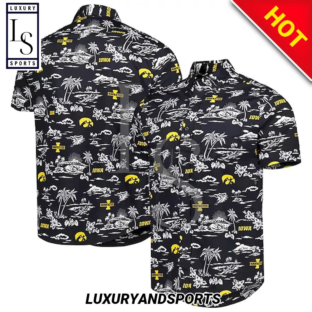 Iowa Hawkeyes Hawaiian Shirt - Custom Island Design For Fans