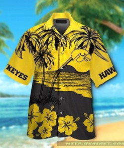 Iowa Hawkeyes Hibiscus Hawaiian Shirt for Beach Days