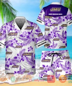 James Madison Dukes Hawaiian Shirt, Limited Edition for Men 