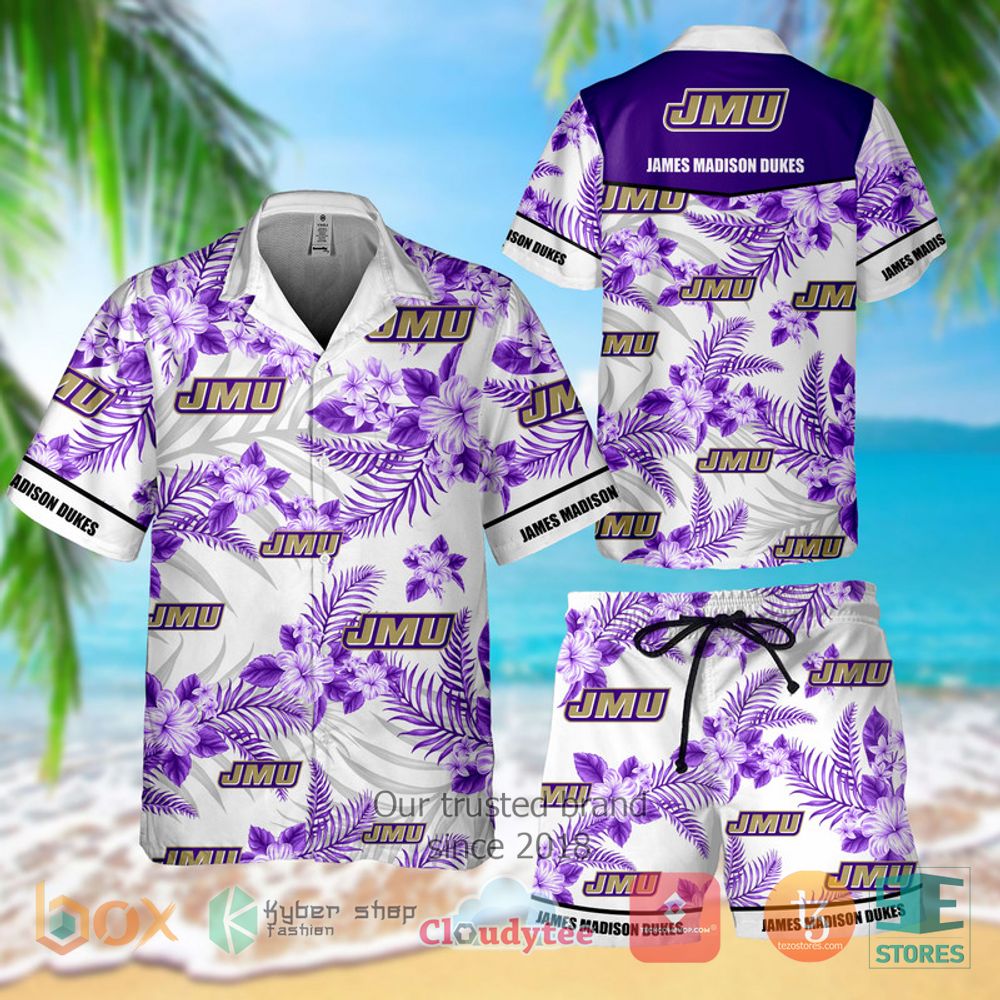 James Madison Dukes Hawaiian Shirt, Limited Edition for Men