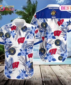 Join the Green and Gold Brigade with Milwaukee Brewers Hawaiian Shirt