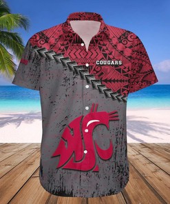Join the Hawaiian Shirt Brigade with Washington State Cougars Hawaiian Shirt