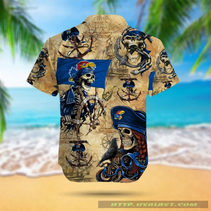 Kansas Jayhawk NCAA Pirates Aloha Hawaiian Shirt