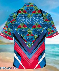 Kansas Jayhawks Beach Hawaiian Shirt for Sports Fans This Season - Comfortable Shirt for Jayhawks Sports Fans