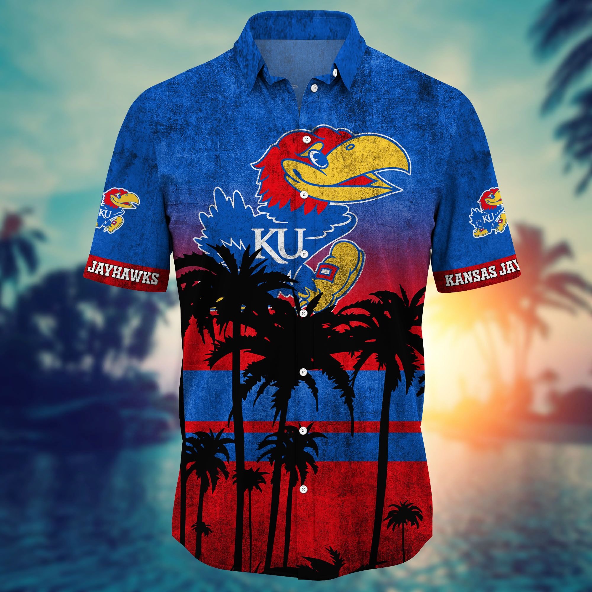 Kansas Jayhawks Hawaiian Shirt
