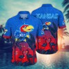 Kansas Jayhawks NCAA Flower Hawaii Shirt For Fans Ver 11