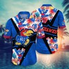 Kansas Jayhawks NCAA Flower Hawaii Shirt For Fans Ver 12