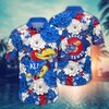 Kansas Jayhawks NCAA Flower Hawaii Shirt For Fans Ver 13