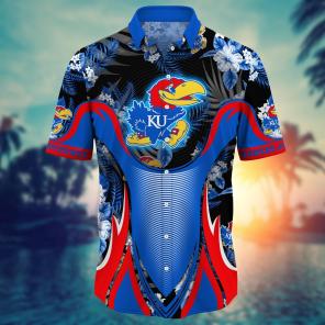 Kansas Jayhawks NCAA Flower Hawaii Shirt For Fans Ver 22