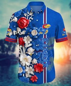 Kansas Jayhawks NCAA Flower Hawaii Shirt For Fans Ver 25