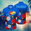 Kansas Jayhawks NCAA Flower Hawaii Shirt For Fans Ver 27