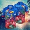 Kansas Jayhawks NCAA Flower Hawaii Shirt For Fans Ver 29