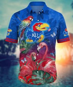 Kansas Jayhawks NCAA Flower Hawaii Shirt For Fans Ver 29