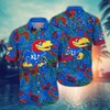 Kansas Jayhawks NCAA Flower Hawaii Shirt For Fans Ver 30
