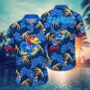 Kansas Jayhawks NCAA Flower Hawaii Shirt For Fans Ver 31