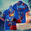 Kansas Jayhawks NCAA Flower Hawaii Shirt For Fans Ver 33