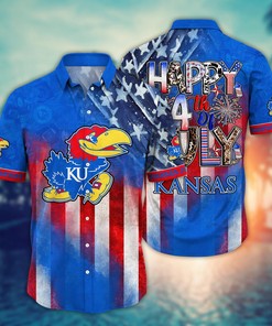 Kansas Jayhawks NCAA Hawaii Shirt Ver 2