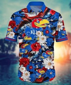 Kansas Jayhawks NCAA Hawaii Shirt Ver 3