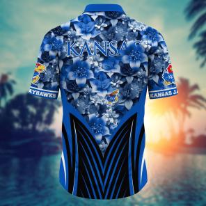 Kansas Jayhawks NCAA Hawaiian Shirt, Aloha Shirt Ver 1