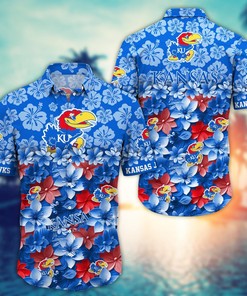 Kansas Jayhawks NCAA Hawaiian Shirt Gift For Fan