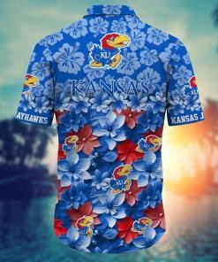 Kansas Jayhawks NCAA Hawaiian Shirt Gift For Fan