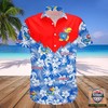 Kansas Jayhawks NCAA Tropical Seamless Hawaii Shirt - Perfect for Summer 