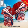 Kent State Golden Flashes Tropical Hibiscus Flower NCAA Hawaiian Shirt for Men 