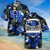 Kentucky Wildcats Hawaiian Shirt And Shorts For Summer, Tropical Patterns For Fans 