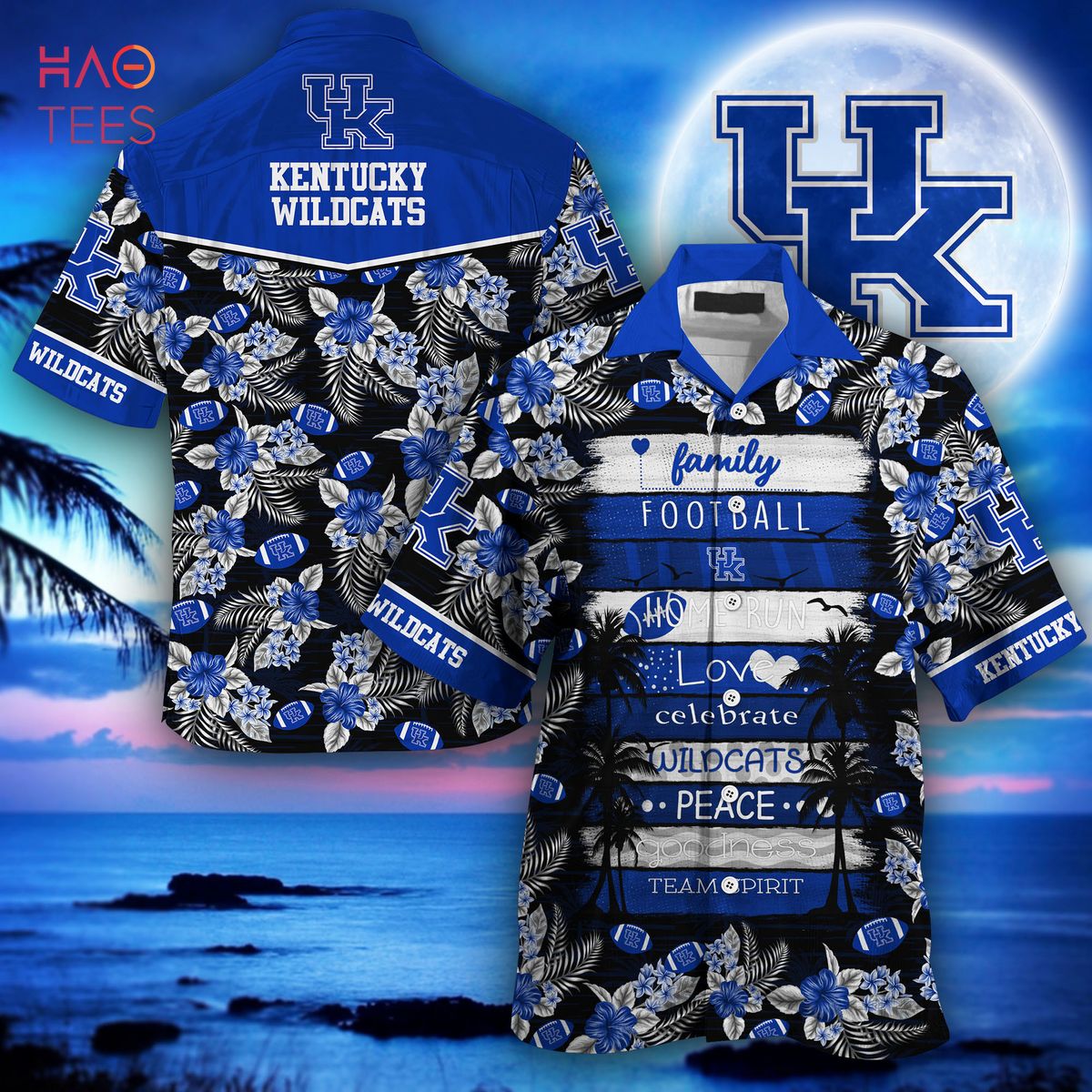 Kentucky Wildcats Hawaiian Shirt - New Gift for Summer with Limited Stock - Get Yours Now!