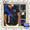 Kentucky Wildcats Mens Hawaiian Shirt and Shorts Set, Perfect for Summer 