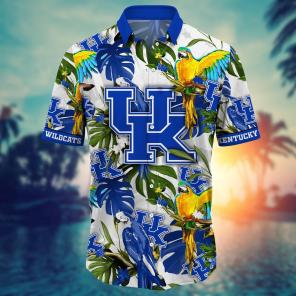 Kentucky Wildcats NCAA Flower Hawaii Shirt For Fans Ver 1