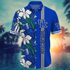 Kentucky Wildcats NCAA Flower Hawaii Shirt For Fans Ver 14