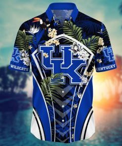 Kentucky Wildcats NCAA Flower Hawaii Shirt For Fans Ver 16