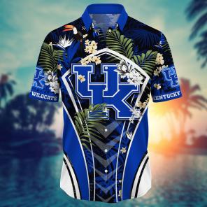 Kentucky Wildcats NCAA Flower Hawaii Shirt For Fans Ver 16