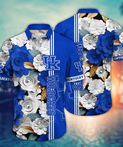 Kentucky Wildcats NCAA Flower Hawaii Shirt For Fans Ver 25
