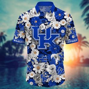 Kentucky Wildcats NCAA Flower Hawaii Shirt For Fans Ver 3