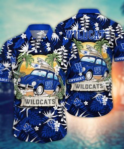 Kentucky Wildcats NCAA Flower Hawaii Shirt For Fans Ver 34