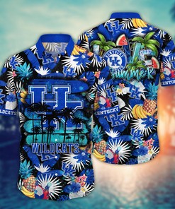 Kentucky Wildcats NCAA Flower Hawaii Shirt For Fans Ver 35