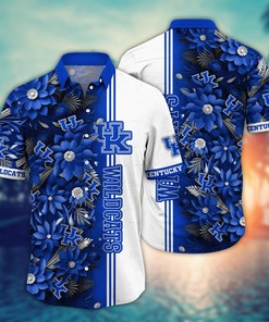 Kentucky Wildcats NCAA Flower Hawaii Shirt For Fans Ver 5