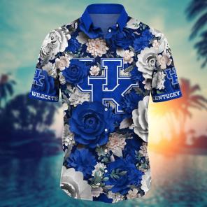 Kentucky Wildcats NCAA Flower Hawaii Shirt For Fans Ver 7