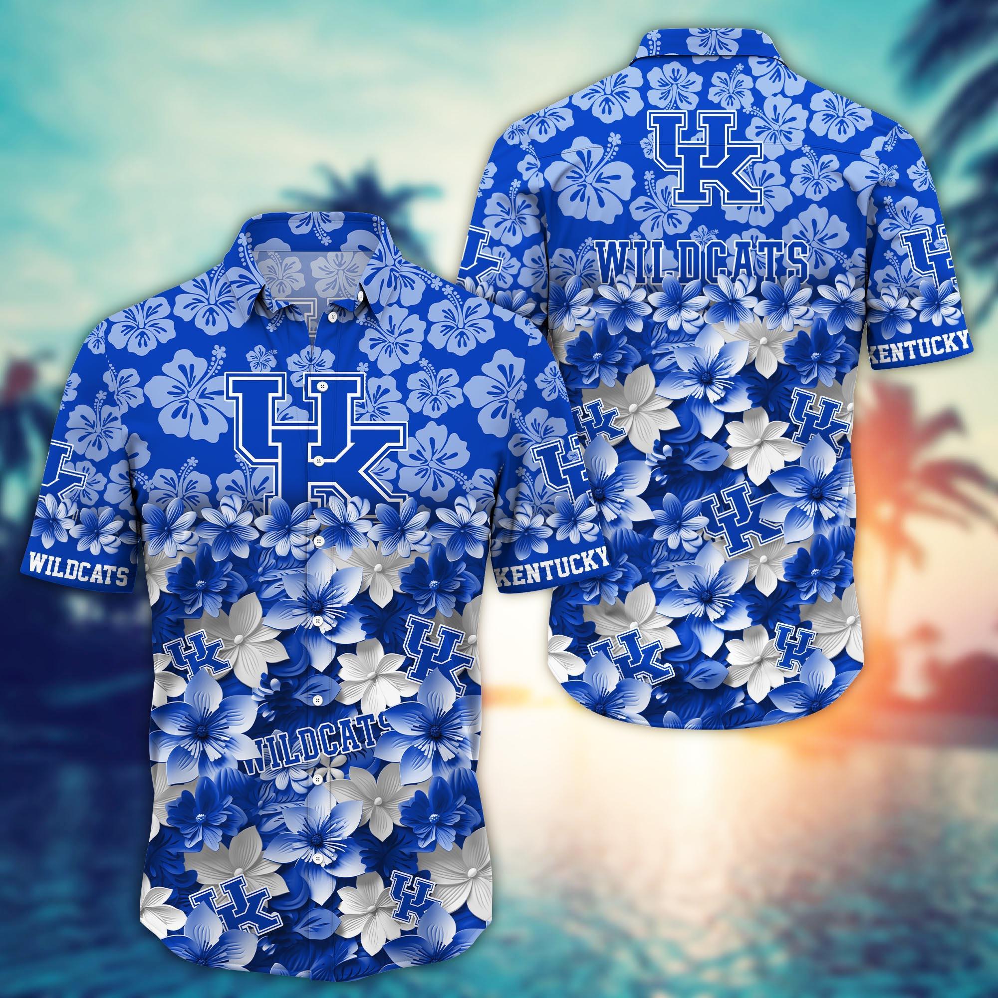 Kentucky Wildcats NCAA Hawaiian Shirt Gift For Fan