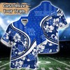 Kentucky Wildcats NCAA US Flag Flower Hawaii Shirt For Fans