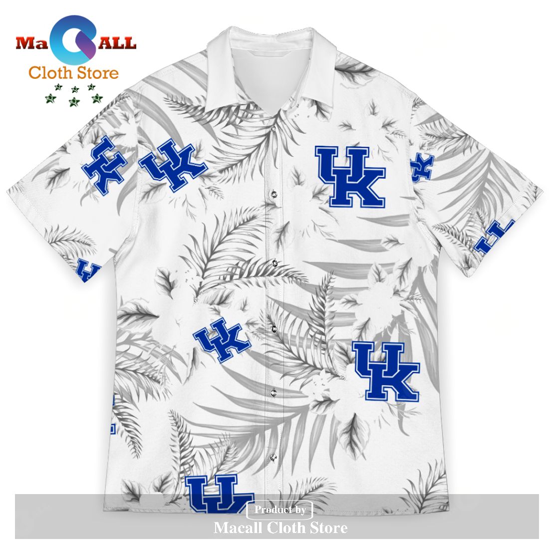 Kentucky Wildcats Tropically Designed Hawaiian Shirt - Perfect for Summer Fun