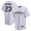 Kris Bryant Colorado Rockies Replica Player Jersey - White/purple Mlb