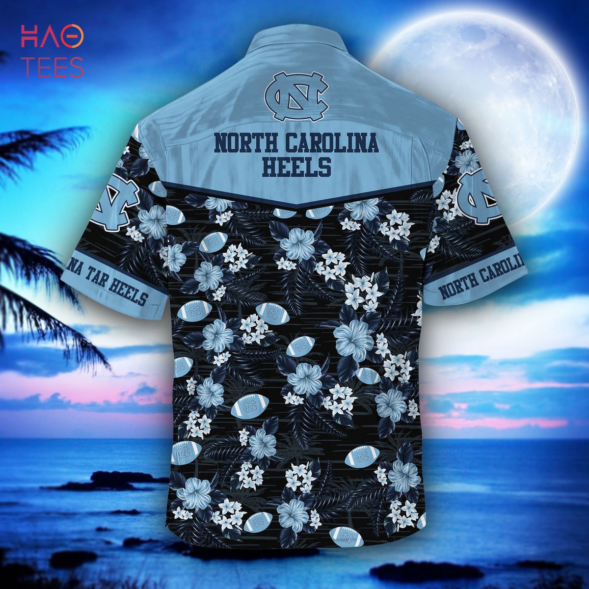 LIMITED EDITION North Carolina Tar Heels Hawaiian Shirt - New Gift for Summer